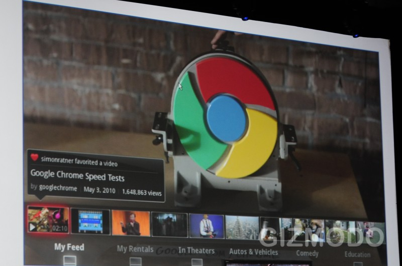 Illustration for article titled Google TV Combines TV, Android and All of the Internet